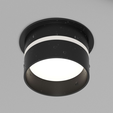 Встраиваемый светильник Denkirs Ribe DK2404-BK