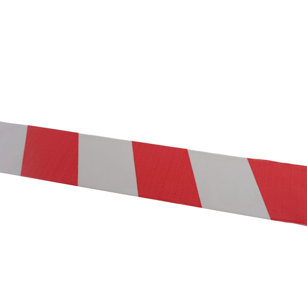 Лента оградительная, 200 п.м.х50 мм х35 мкм, Stekker красный,белый INTP10-50-35 50302