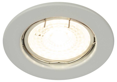 Светильник встраиваемый штампованный ЭРА ST1 SWH под лампу MR16 GU5.3 белый матовый Б0059740