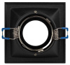 Светильник встраиваемый алюминиевый ЭРА KL101 BK под лампу MR16 GU5.3 черный Б0055587