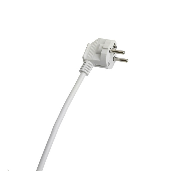 Сетевой фильтр 3-местный с/з Stekker HM20-31-02 3x1мм2, 1,8 м, серия Optima, белый 50086