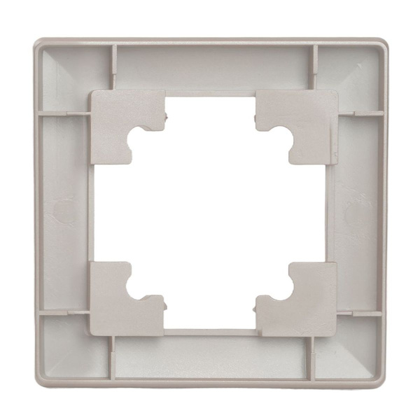 Рамка 1-постовая Stekker Катрин шампань PFR00-7001-02 39802