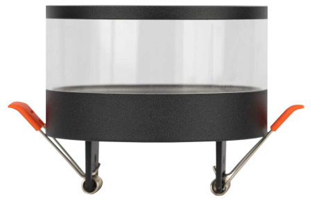 Светильник встраиваемый ЭРА KL82 BK под лампу GX53 черный Б0058400