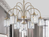 Подвесная люстра Newport 4506+3/C gold new М0070430