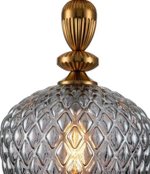 Подвесной светильник Indigo Annata 11010/1P Smoke V000128