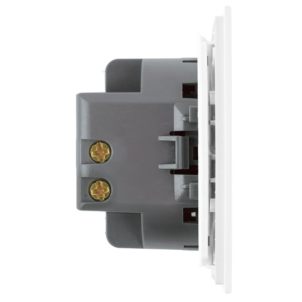 Переключатель 1-клавишный (механизм), Stekker, 250В, 10A Мия, RSW10-3105-01, белая магнолия 50433