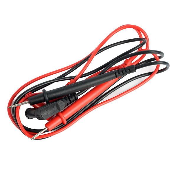 Мультиметр цифровой, 2000 отсчетов, 2 батареи тип ААА 1,5В, ручная регулировка, красный Stekker MTM HT108 49993