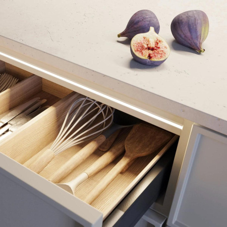 Светодиодная лента Arlight 4,8W/m 400 LED/m CSPSMD холодный белый 5М COB-X400-3mm 24V 041744