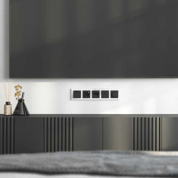 Рамка на 5 постов Werkel Favorit белый W0051101 4690389160080