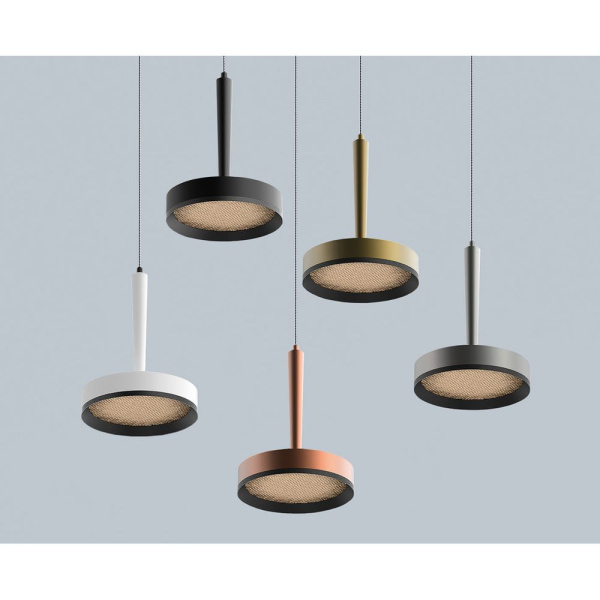 Подвесной светильник Italline IT02-025 gold 3000K+IT02-024 black