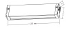 Светильник трековый Crystal Lux CLT 0.35 001 12W BL M4000K