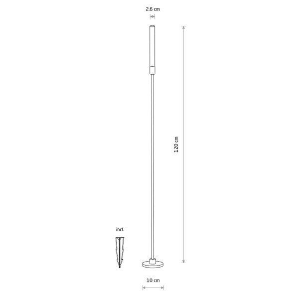 Уличный светильник Nowodvorski Zola Led Black 11546