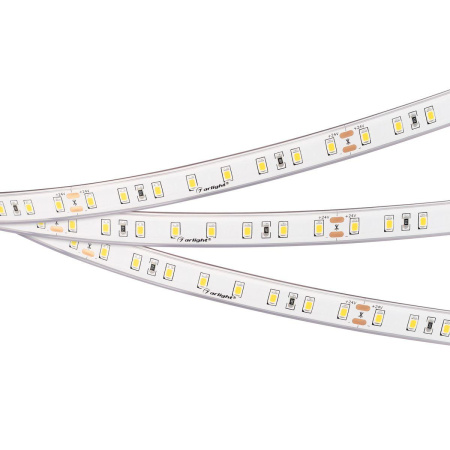 Светодиодная влагозащищенная лента Arlight 8W/m 80Led/m 2835SMD холодный белый 5M RTW-PS-A80-12mm 24V White6000 045159