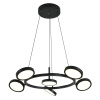 Подвесная светодиодная люстра Crystal Lux CLT 027C6 D700 BL