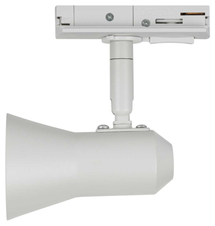 Трековый светильник однофазный ЭРА Taper TR37-GU10 WH Б0053303
