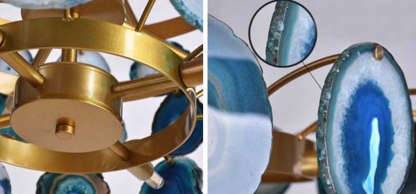 Подвесная люстра Imperium Loft Agate Burst 74968-22