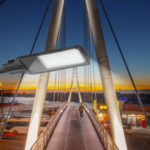 Светильник уличный светодиодный ЭРА SPP-504-0-50K-100 100Вт 5000К IP65 КСС Д Б0062724