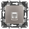 Розетка ЭРА Elegance 14-3107-16 RJ45, титан Б0065764