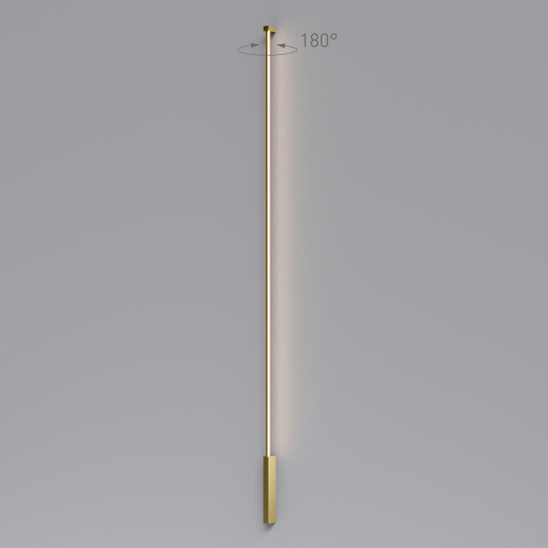 Настенный светодиодный светильник Elektrostandard Alto LED латунь 3000K 40134/LED a069823