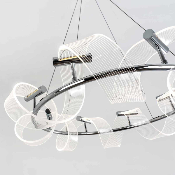 Подвесная светодиодная люстра Modelux Modestyle MS.3029.8 CR