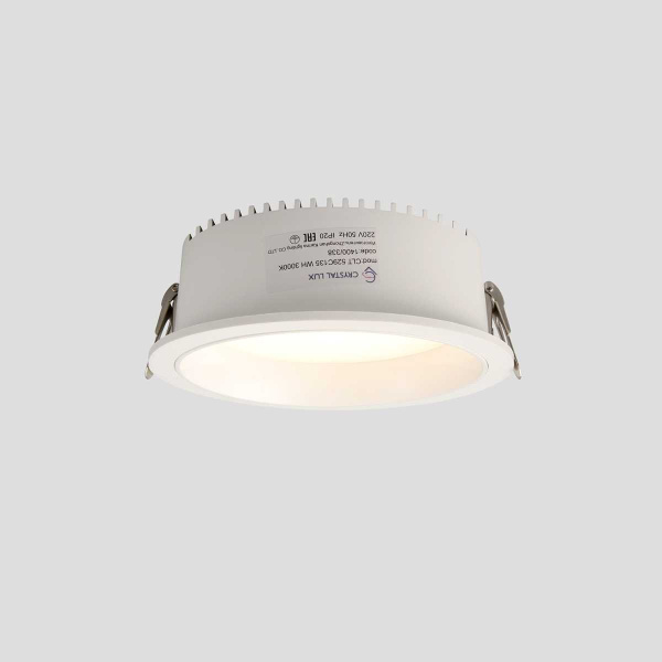 Встраиваемый светодиодный светильник Crystal Lux CLT 529C135 WH 3000K