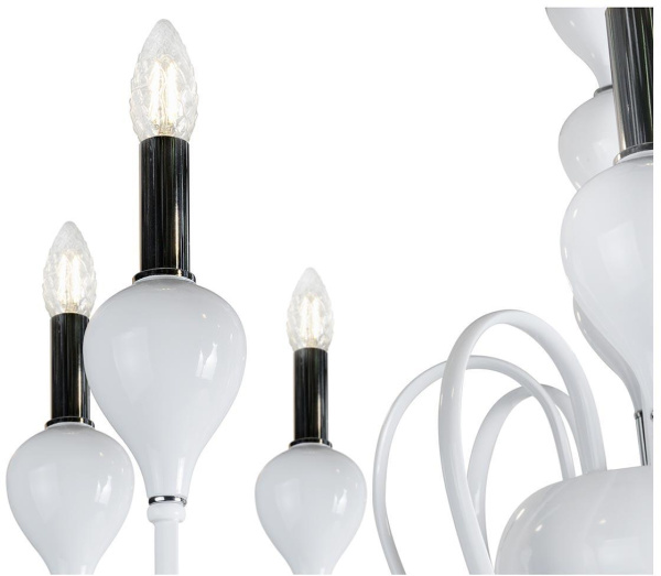 Подвесная люстра iLamp Lady 88003-8 WH