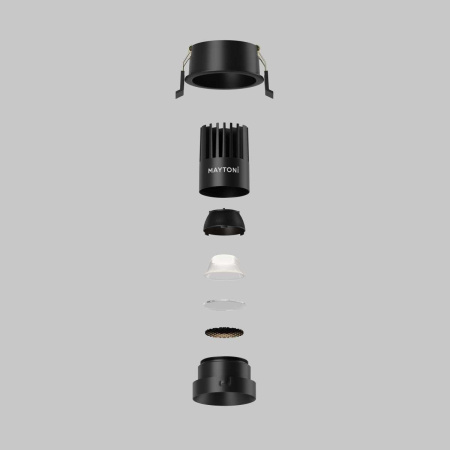Стекло для пылевлагозащиты IP 44 для светильников серии Омут / Dip 10Вт Maytoni Technical Downlight Dip Glass001-D35