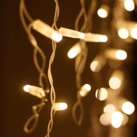 Уличная светодиодная гирлянда Ardecoled бахрома 230V теплый белый/белый ARD-Edge-Classic-2400X600-White-88Led-Flash Warm 026021