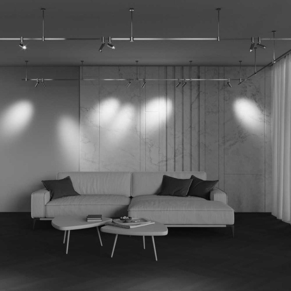 Трековый светильник  Maytoni Technical Focus Led TR144-1-12W3K-W-BS Трековый светильник  Maytoni Technical Focus Led TR144-1-12W3K-W-BS