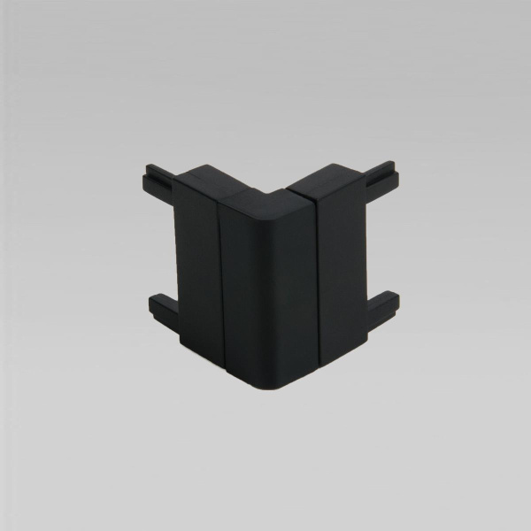 Коннектор угловой для накладного шинопровода Elektrostandard Flat Magnetic 85002/00 черный a063737