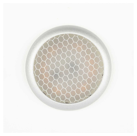 Светильник встраиваемый алюминиевый ЭРА KL110 WH/SL под лампу MR16 GU5.3 белый/серебро матовый Б0061532