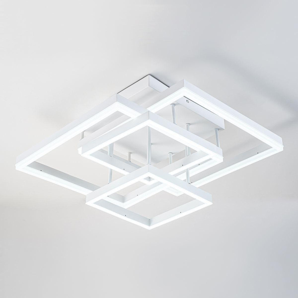 Потолочный светодиодный светильник Escada Union 10229/4LED White Потолочный светодиодный светильник Escada Union 10229/4LED White