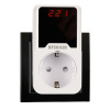 Реле напряжения для розетки регулируемое Stekker VPR-200W, 230В,16A,белый 50689