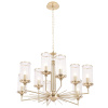 Подвесная люстра Crystal Lux Gloria SP9 Brass