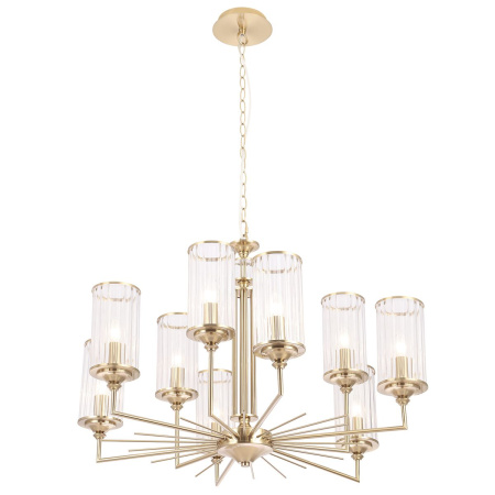 Подвесная люстра Crystal Lux Gloria SP9 Brass