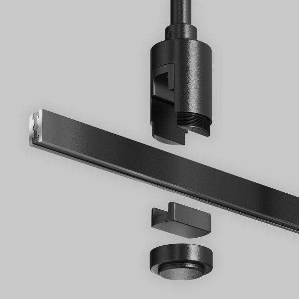 Крепление потолочное Maytoni Technical Accessories for tracks Flarity TRA159C-SL1-B