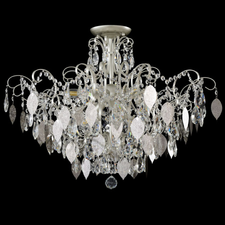 Потолочная люстра Crystal Lux Esmiralda PL9 Silver