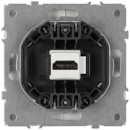 Розетка ЭРА Galaxy 15-3114-01 HDMI IP20 белый Б0070794