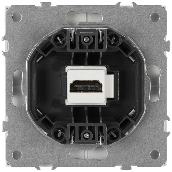 Розетка ЭРА Galaxy 15-3114-01 HDMI IP20 белый Б0070794