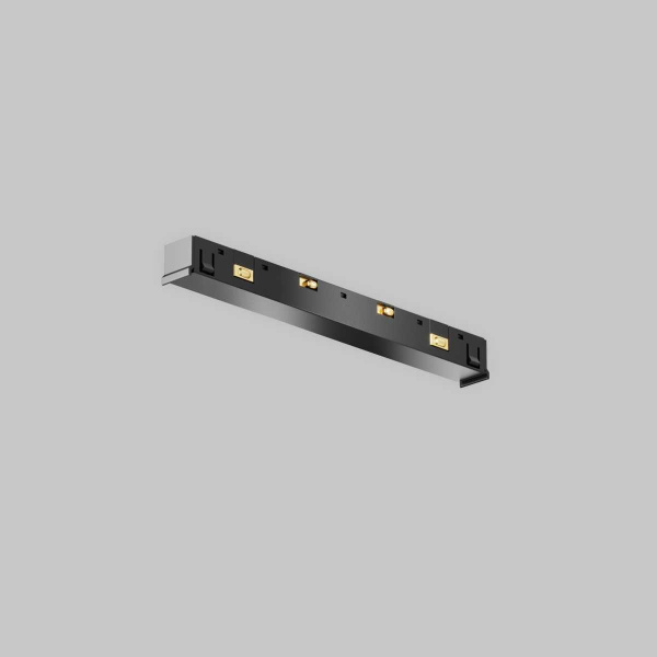 Коннектор питания прямой Exility X, черный Maytoni Technical EXILITY X Accessories for tracks Exility X TRA239PC-42B