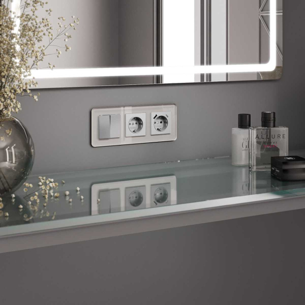 Рамка Werkel Elite на 3 поста дымчатый W0032417 4690389180750