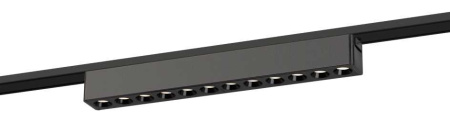 Магнитный трековый светильник ЭРА TRM-S5-2-12W4K BK Б0059050