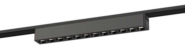 Магнитный трековый светильник ЭРА TRM-S5-2-12W4K BK Б0059050