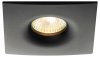 Светильник встраиваемый алюминиевый ЭРА KL104 BK под лампу MR16 GU5.3 черный Б0059794