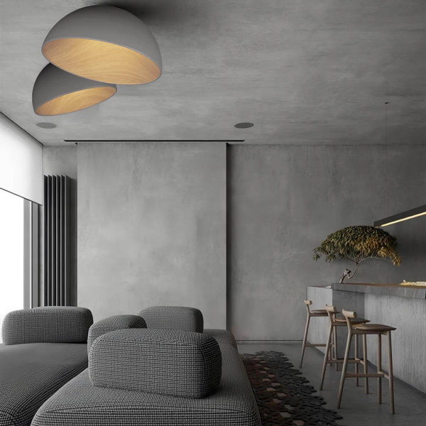 Потолочный светодиодный светильник Loft IT Egg 10197/500 Grey Потолочный светодиодный светильник Loft IT Egg 10197/500 Grey