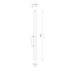 Настенный светильник Nowodvorski Laser Wall Satine Copper 11815