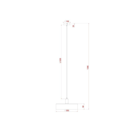 Подвесной светильник Arte Lamp Skat A7152SP-1BK
