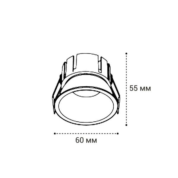 Встраиваемый светильник Italline IT06-6033 white 3000K