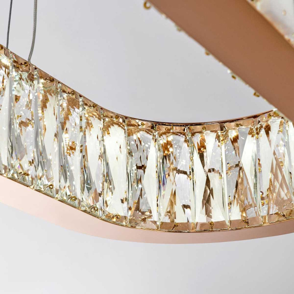 Подвесная светодиодная люстра Modelux Premium ML.6985.800.300P GD