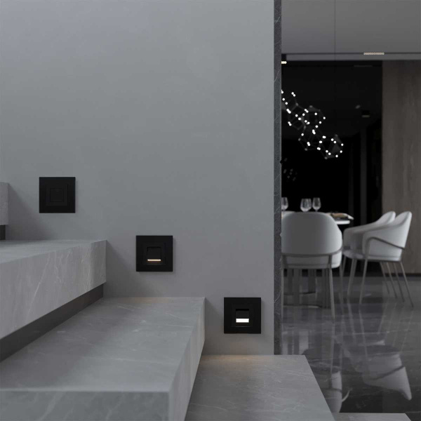 Встраиваемая LED подсветка Werkel Turn черный матовый W1154708 4690389199189